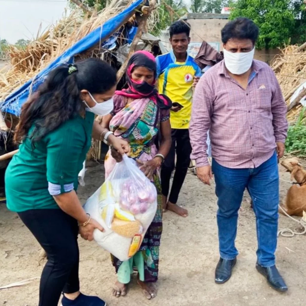 Ration distribution